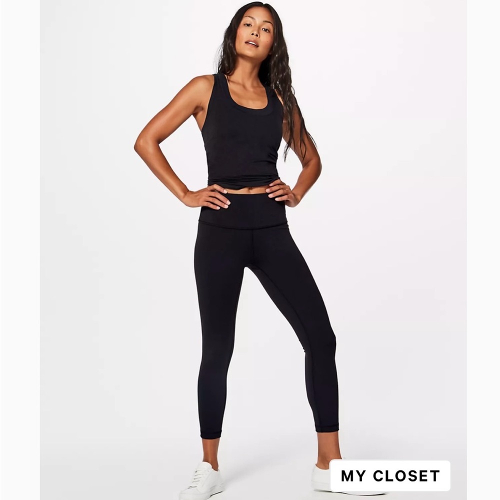 Lululemon High Times Pant 25" *Full-On Luon
Black
Size 12